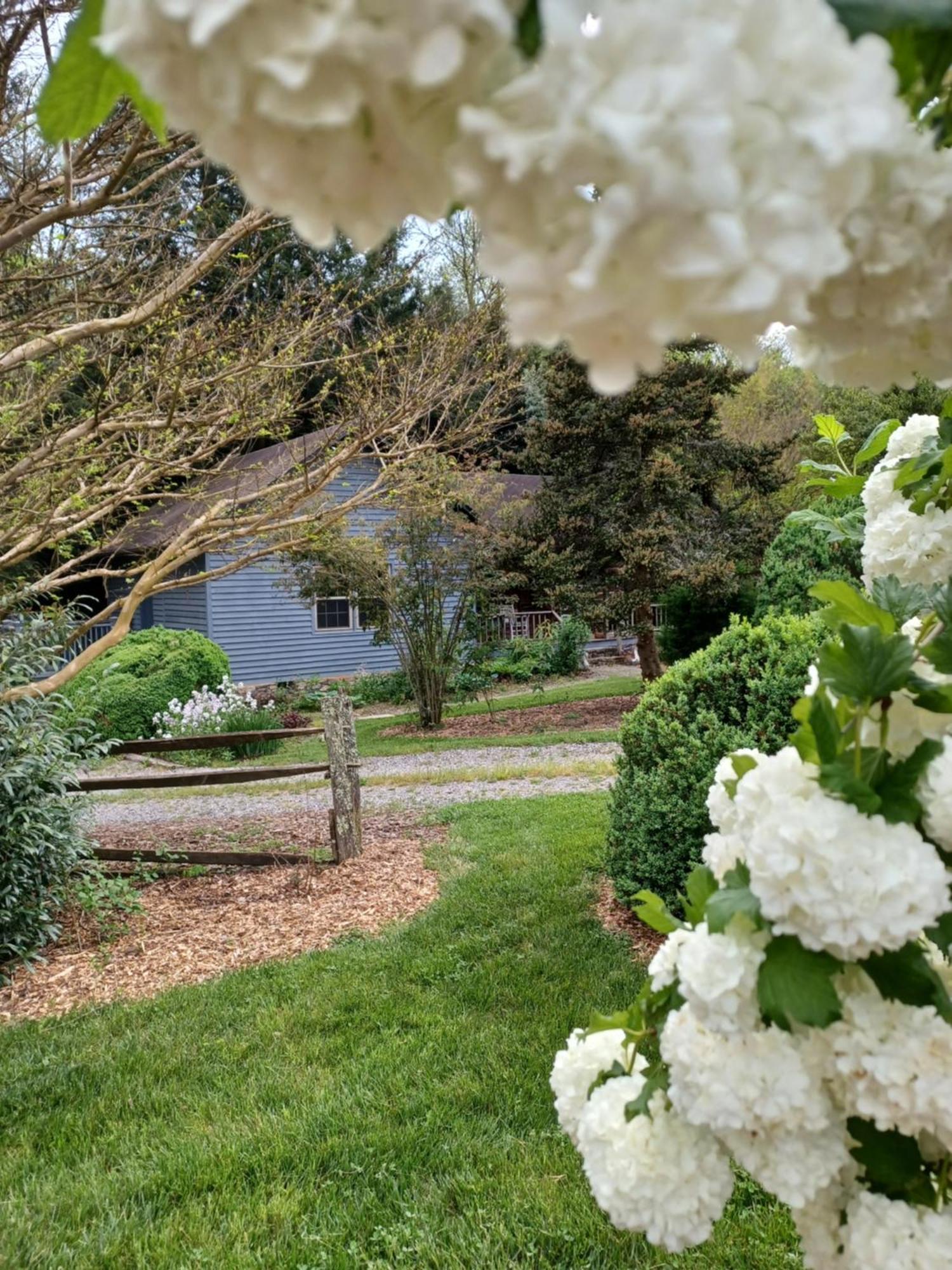 Restored1850S Log Cabin, With Gazebo And Gardens! 1 Mile To Downtown Weaverville Екстериор снимка