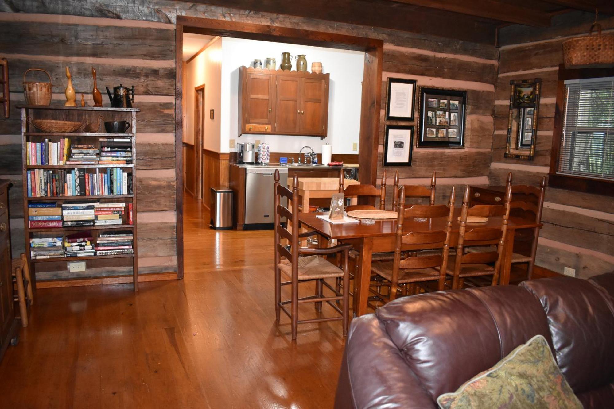Restored1850S Log Cabin, With Gazebo And Gardens! 1 Mile To Downtown Weaverville Екстериор снимка