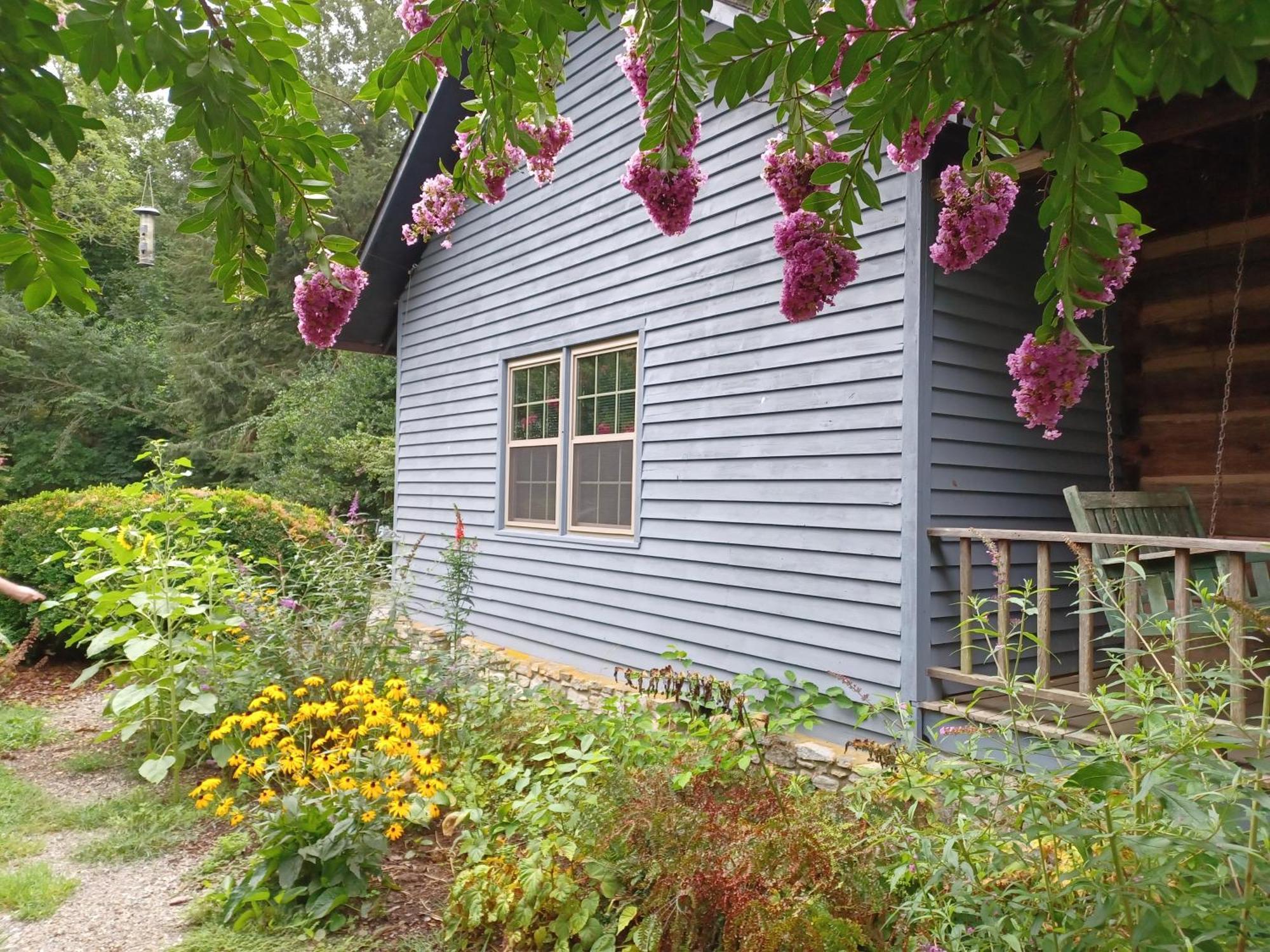 Restored1850S Log Cabin, With Gazebo And Gardens! 1 Mile To Downtown Weaverville Екстериор снимка